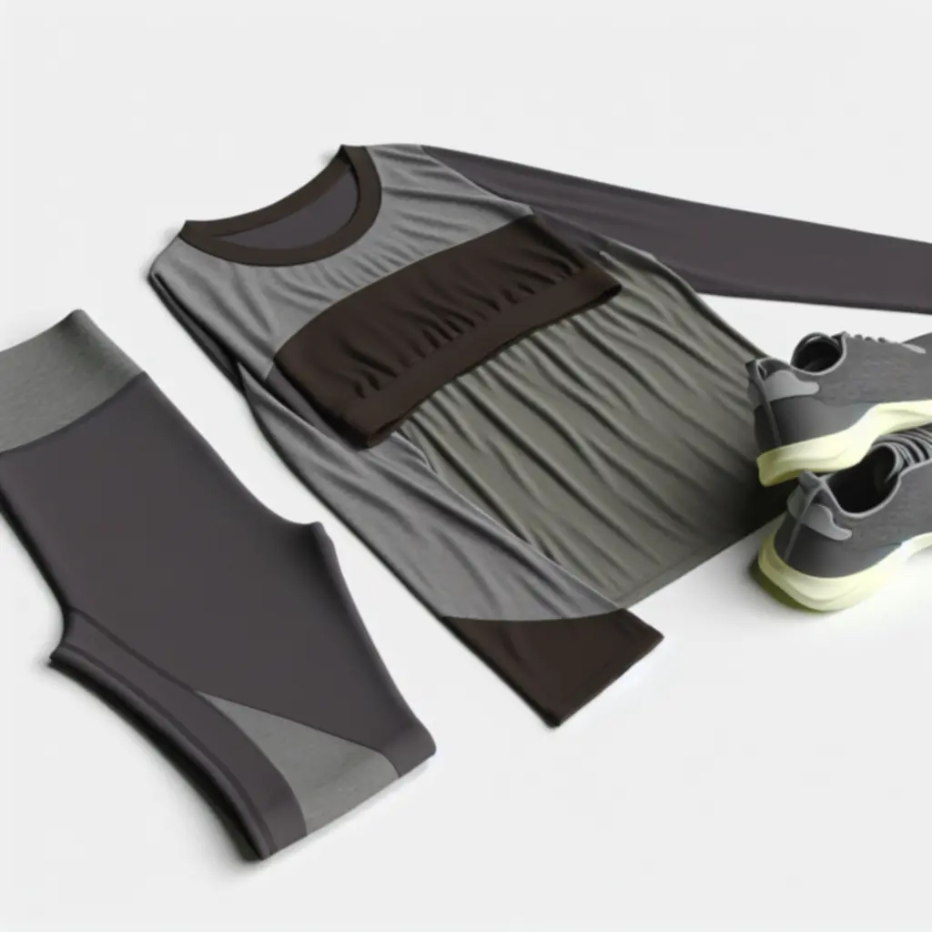 Ekologiczne spodnie dresowe w kolorze beżowym