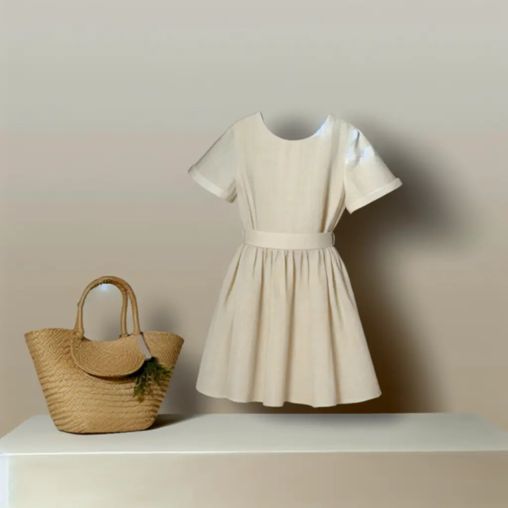 Letnia sukienka w kwiaty